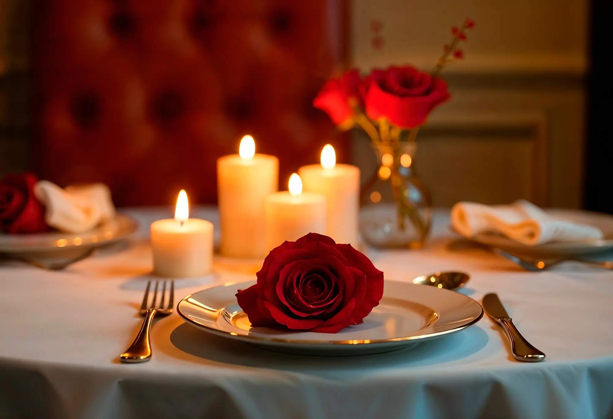 Zdjęcie z kolacji walentynkowej